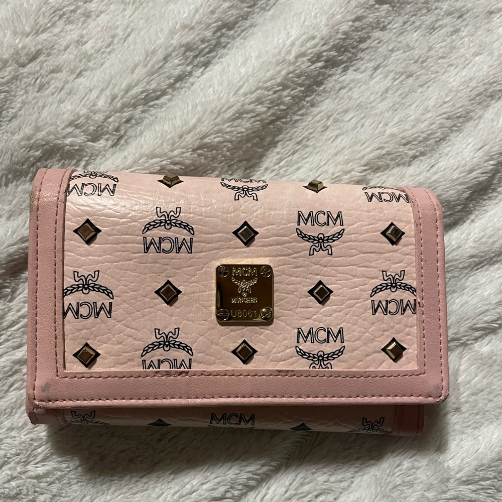 MCM Visetos trifold wallet